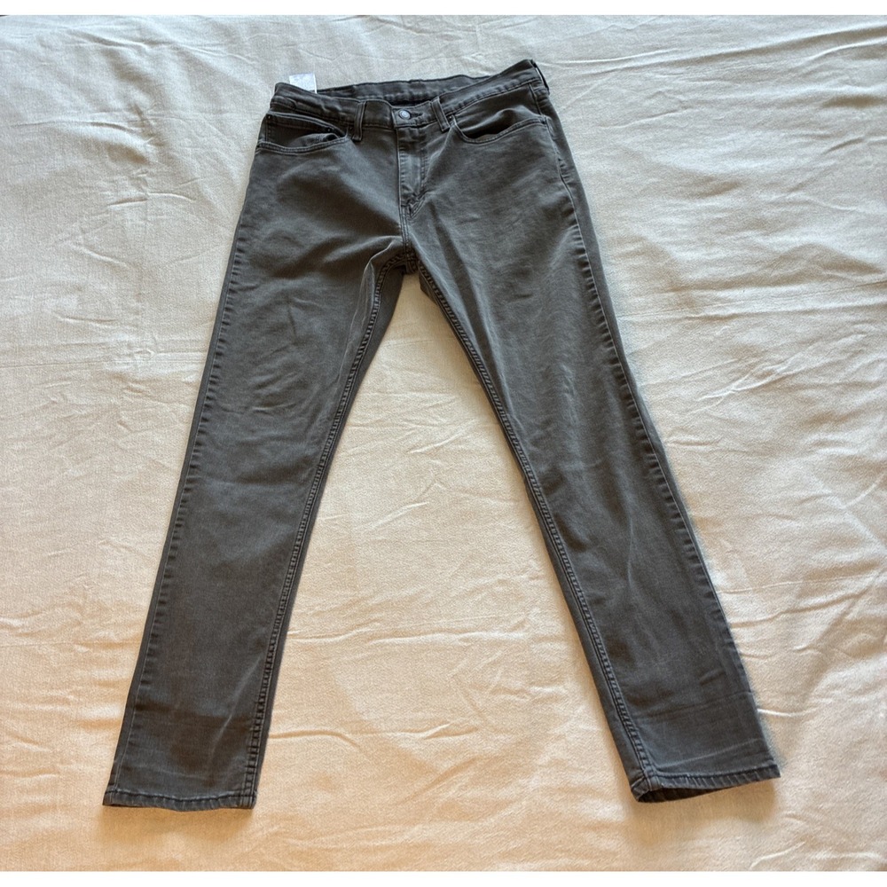 Levi's Men's Jeans 34 X 32** Faded Black 512 Slim‎ Tapper Fit Standing Ovation